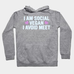 I Am A Social Vegan I Avoid Meet Shirt, Y2K Tee Shirt, Funny Slogan Shirt, 00s Clothing, Boyfriend Girlfriend Gift, Vintage Graphic Tee, Iconic Hoodie